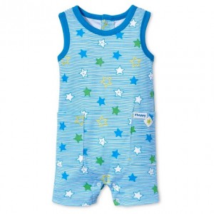 Lamaze Baby Boys Organic Stars & Stripes Romper  0